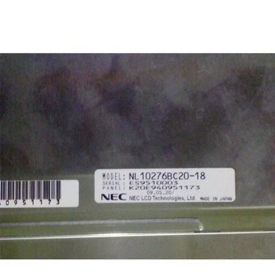NL10276BC20-18 10,4 affichage de l'affichage à cristaux liquides ×768 de pouce un-SI TFT LCD LCM 1024 (RVB)