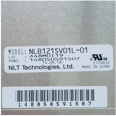 12,1 l'affichage à cristaux liquides industriel de pouce RVB 800x600 surveille le remplacement d'affichage du contact NLB121SV01L-01