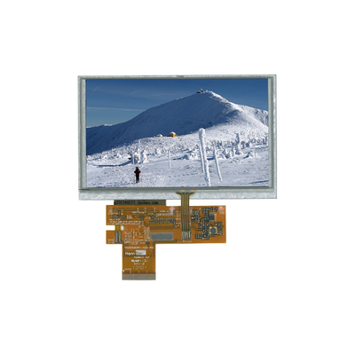 Panneau d'affichage d'écran d'affichage à cristaux liquides de pouce 800*480 RVB de HannStar 5,0 HSD050IDW1-A20