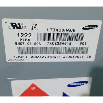 Panneau LTI400HA08-V d'écran d'affichage à cristaux liquides de Samsung de 40,0 pouces pour le Signage de Digital