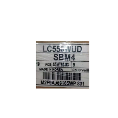 LC550WUD-SBM4 92 broches Affichage LCD 55,0 pouces Pour les téléviseurs