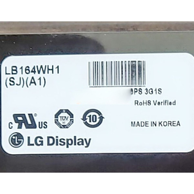16,4 pouces LB164WH1-SJA1 ont étiré l'affichage à cristaux liquides 1366×238 IPS de barre
