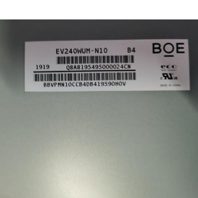 BOE EV240WUM-N10 résolutions du module RVB 1920X1200 de panneau d'affichage d'affichage à cristaux liquides d'IPS de 24,0 pouces
