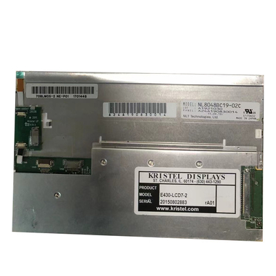 NL8048BC19-02C affichage de TFT LCD de 7,0 pouces RVB 800X480 pour l'équipement industriel