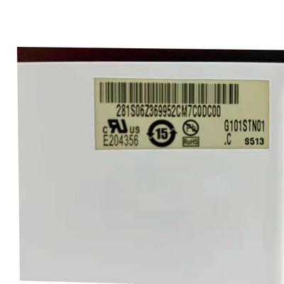 Affichage de G101STN01.C 1024*600 avec l'écran de panneau d'affichage à cristaux liquides de LVDS pour l'application industrielle