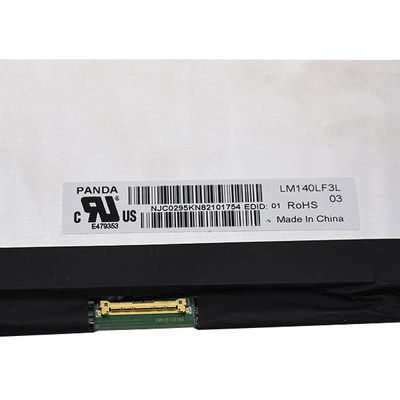 14,0 écran étroit LM140LF3L d'ordinateur portable d'affichage à cristaux liquides de bord de pouce FHD IPS pour Asus Vivobook