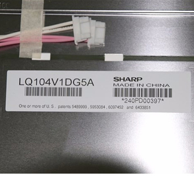 10,4 écran d'affichage à cristaux liquides de pouce 640*480 LQ104V1DG5A 31pins pour industriel