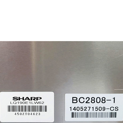 Panneau industriel 1280x1024 IPS panneau LQ190E1LW62 d'affichage à cristaux liquides de 19 pouces