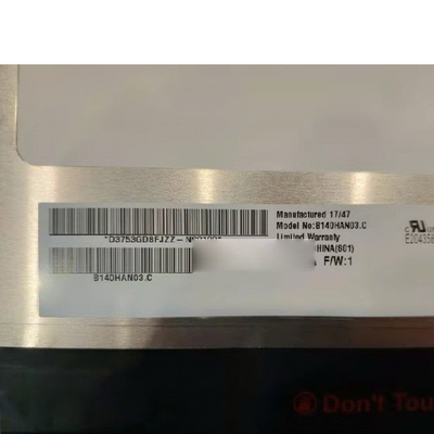 B140HAN03.C ÉCRIEUR LCD de 14,0 pouces 1920*1080 Pour ordinateur portable