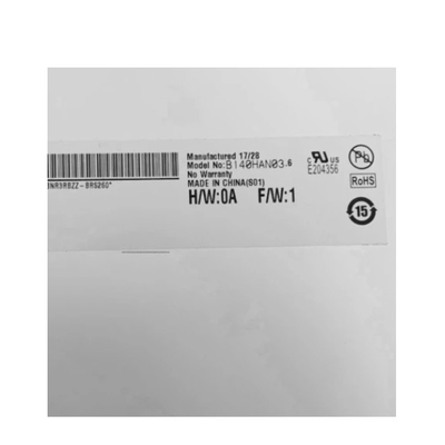 B140HAN03.6 14,0 pouces 1920*1080 écran LCD pour ordinateur portable