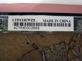 LTD133EWZX LVDS 13,3 pouces TFT écran LCD pour ordinateur portable