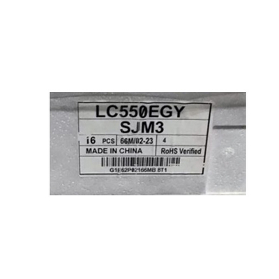 LC550EGY-SJM3 Panneau d'affichage LCD 3840*2160 Écran LCD