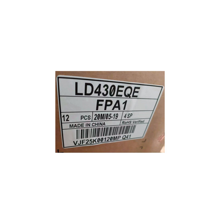 LD430EQE-FPA1 Panneau LCD de 60 Hz de 43,0 pouces