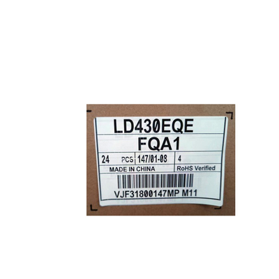LD430EQE-FQA1 51 broches Affichage LCD de 43,0 pouces pour l'affichage numérique