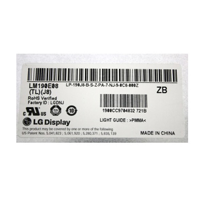 LM190E08-TLJ8 Module d'écran LCD de 19,0 pouces 1280*1024