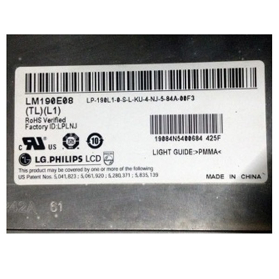 LM190E08-TLL1 Panneau LCD de 19,0 pouces 1280*1024 Module LCD