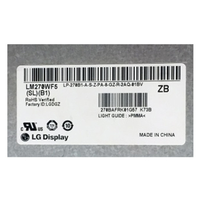 LM270WF5-SLB1 écran LCD de 27,0 pouces 1920*1080 Panneau LCD