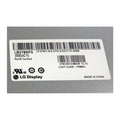 LM270WF5-SSC1 Panneau LCD de 27 pouces 1920*1080 Affichage LCD TFT
