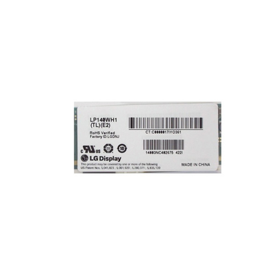 LP140WH1-TLE2 1366*768 Panneau d'affichage TFT-LCD de 14,0 pouces à base de silicium