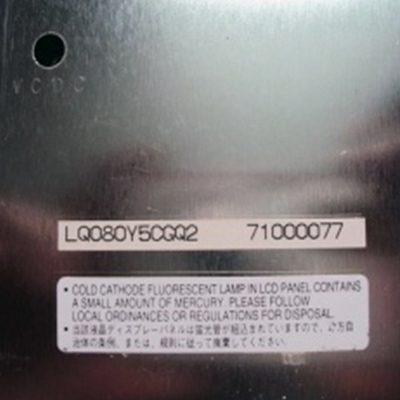 LQ080Y5CGQ2 800*480 8,0 pouces Panneau d'affichage TFT-LCD