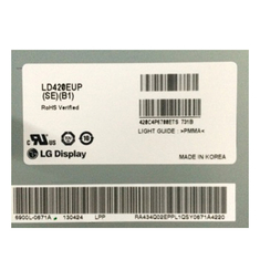 L'écran d'affichage LCD LD420EUP-SEB1 de 42,0 pouces FHD WLED pour signalisation numérique
