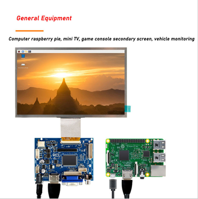 Conducteur Board 800x480 IPS d'affichage à cristaux liquides de Pin de HDMI VGA poids du commerce 50