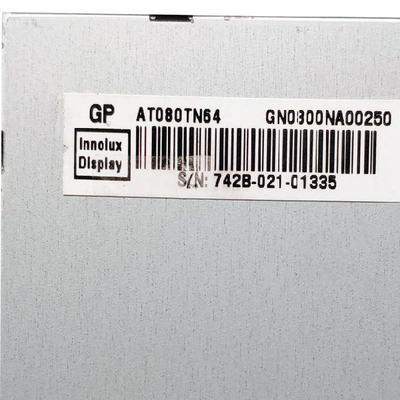 AT080TN64 original 8 panneau d'affichage d'écran d'affichage à cristaux liquides de TFT 800*480 de pouce