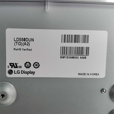 Écran visuel d'affichage à cristaux liquides du mur LD550DUN-TGA2 TFT d'affichage à cristaux liquides d'atterrisseur