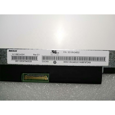Panneau N116BCA-EA1 d'écran d'ordinateur portable d'affichage à cristaux liquides d'informatique de 11,6 IPS de pouce