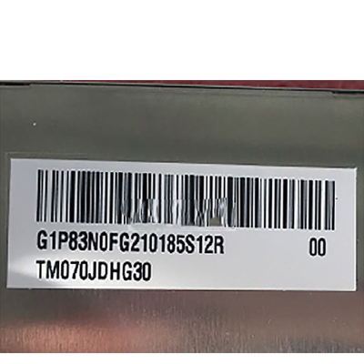affichage 1280x800 TM070JDHG30 d'affichage à cristaux liquides de tft de 7,0 pouces