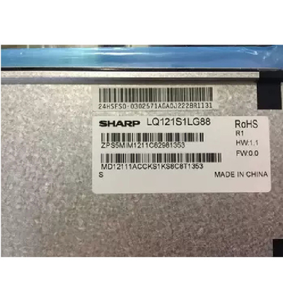 Original pouce pointu LQ121S1LG88 de l'écran 12,1 d'affichage à cristaux liquides