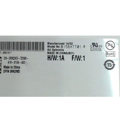 Écran de l'Assemblée LED d'affichage à cristaux liquides de contact d'ordinateur portable d'AUO B156XTT01.0 pour Lenovo S510P