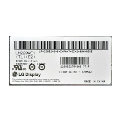 Bon prix L'écran LCD LM220WE1-TLE2 d'origine de 22 pouces 1680*1050 en ligne