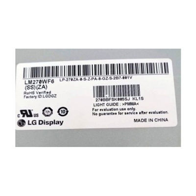 Bon prix LM270WF6-SSZA affichage sur écran LCD de 27,0 pouces 1920*1080 en ligne