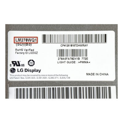 Bon prix LM270WQ1-SDB3 27.0 pouces 2560*1440 Panneau d'écran LCD Pour LG en ligne