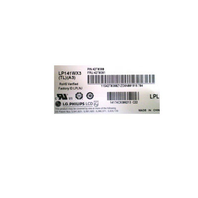 Bon prix Module d'écran LCD LP141WX3-TLA3 de 14,1 pouces 1280*800 en ligne