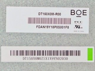 Bon prix Panneau d'affichage LCD de 15 pouces 1024*768 DT150X0M-R00 en ligne