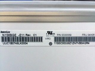 Bon prix 1366*768 N156BGE-E11 15,6 pouces écran LCD 200 cd/m2 en ligne