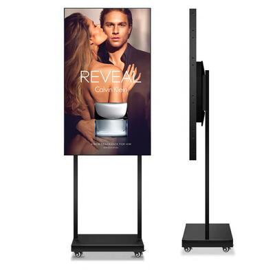 Bon prix 4K plancher de 49 pouces tenant l'affichage à cristaux liquides annonçant l'affichage 16.7M en ligne