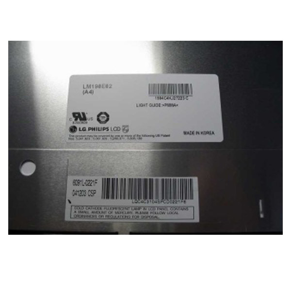 LM190E02-A4 19.0 pouces 1280*1024 Module d'affichage LCD pour écran de bureau