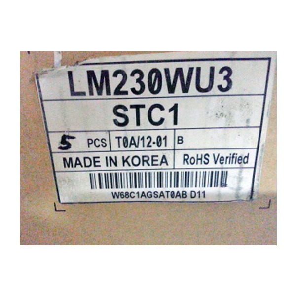 LM230WU3-STC1 Panneau LCD original de 23 pouces pour écran de bureau