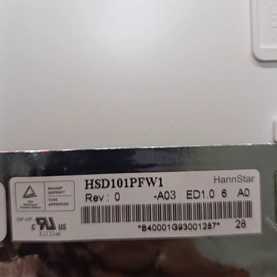 Bon prix HSD101PFW1-A03 affichage LCD 10,1 pouces tft panneau LCD 1024 * 576 module d'écran LCD à 30 broches en ligne
