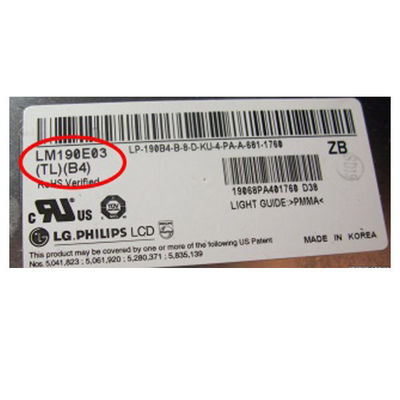 Bon prix LM190E03-TLB4 19,0 pouces 1280*1024 Module d'écran LCD en ligne