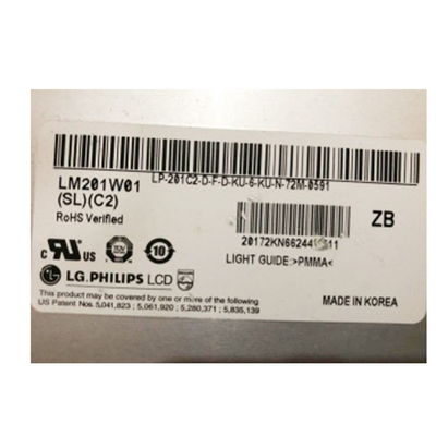 Bon prix LM201W01-SLC2 20,1 pouces 1680*1050 écran LCD pour écran de bureau en ligne