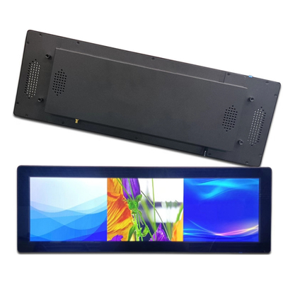 Bon prix Écran étiré de 19,5 pouces pour centre commercial, affichage ultra large, écran LCD à barre étirée monté au mur en ligne