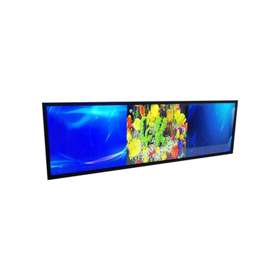 Bon prix Bande LCD étirée de 35,4 pouces 1920 * 360, affichage à bande étirée d'intérieur en ligne