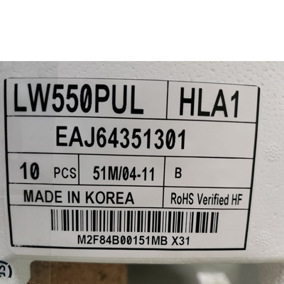 Bon prix Pouce transparent original LW550JUL-HMA1 de l'écran de visualisation de l'atterrisseur 1920*1080 OLED 55 en ligne